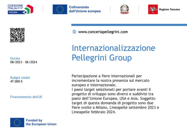 Progetto di internazionalizzazione 2024